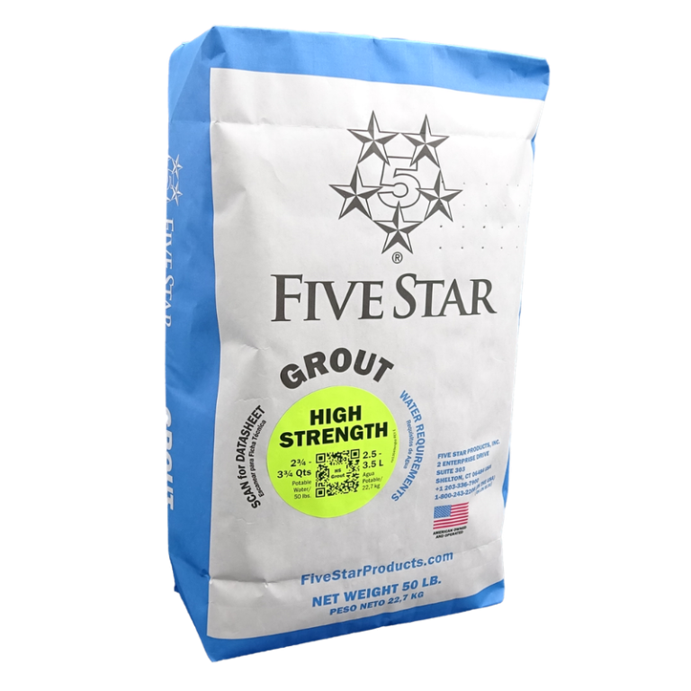 Five Star High Strength Grout — упаковка