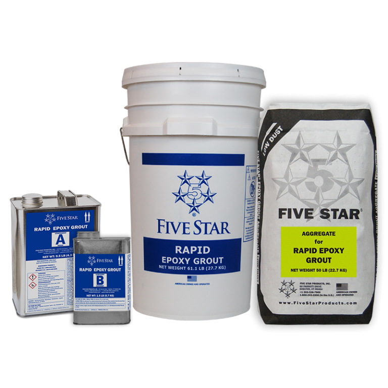 Five Star Rapid Epoxy Grout — упаковка
