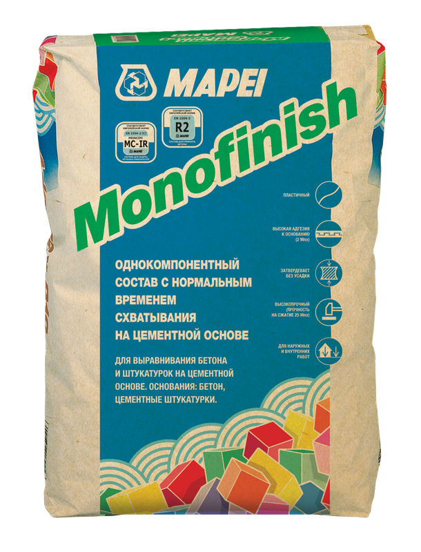 Monofinish — упаковка